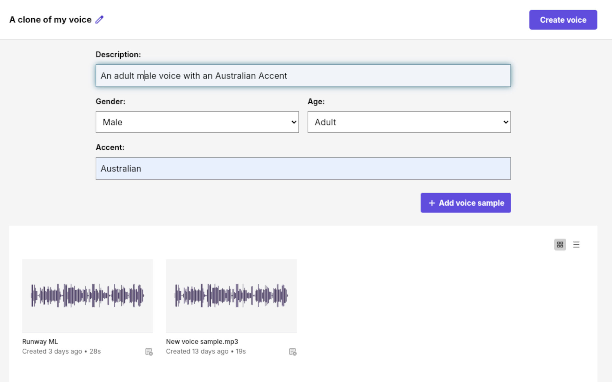 L'outil de clonage vocal SoundMadeSeen