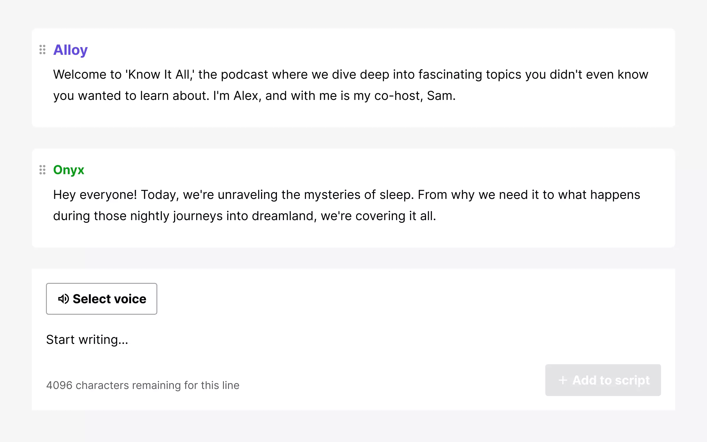 The SoundMadeSeen text to speech tool